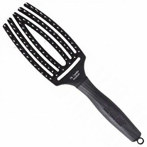 Щетка массажная Olivia Garden FingerBrush Combo Medium комбинированная 